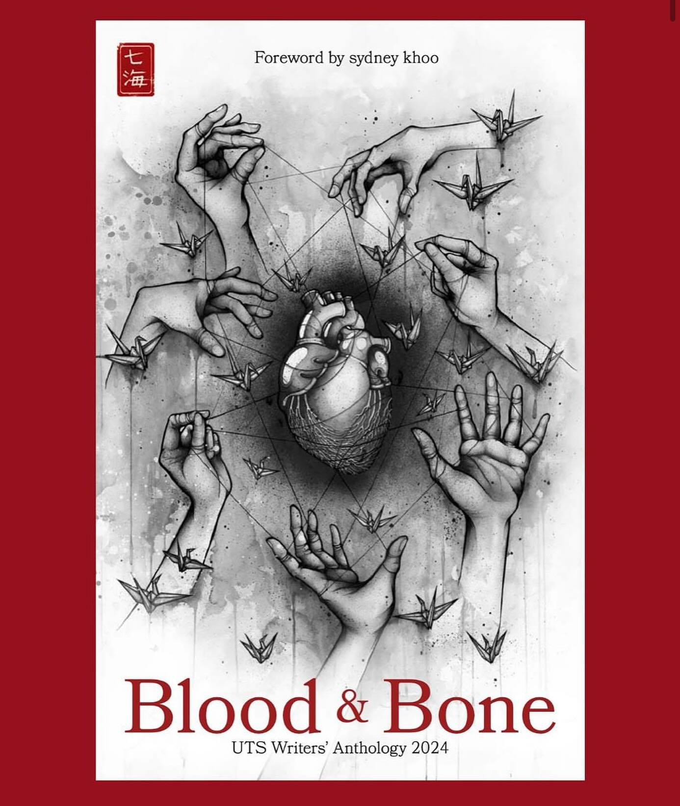 Cover of Blood & Bone: UTS Writers’ Anthology 2024